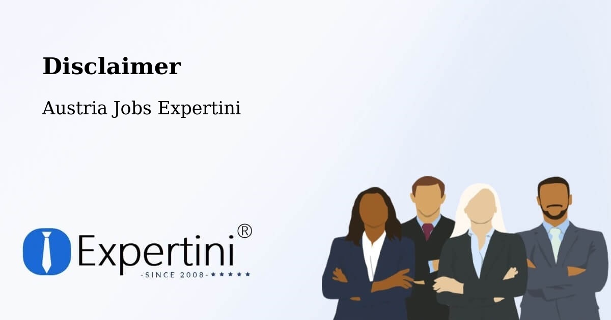 Disclaimer – Wolfsberg - Austria Jobs Expertini