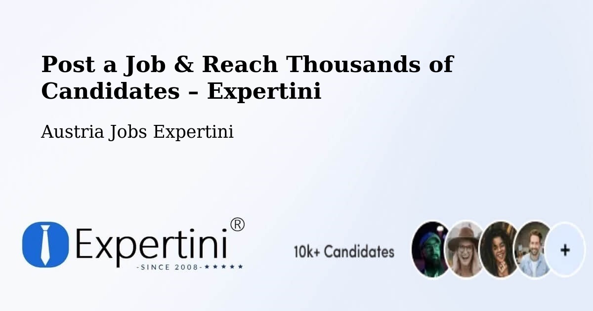 Post a Job in Wolfsberg – Hire the Right Talent - Wolfsberg, Austria Jobs Expertini