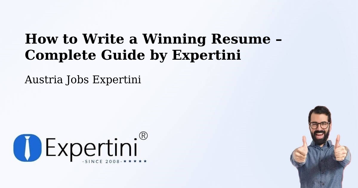 Resume Writing Guide for Job Seekers – Wolfsberg - Wolfsberg, Austria Jobs Expertini